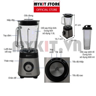 Phụ kiện máy xay sinh tố philips HR3573 1000W