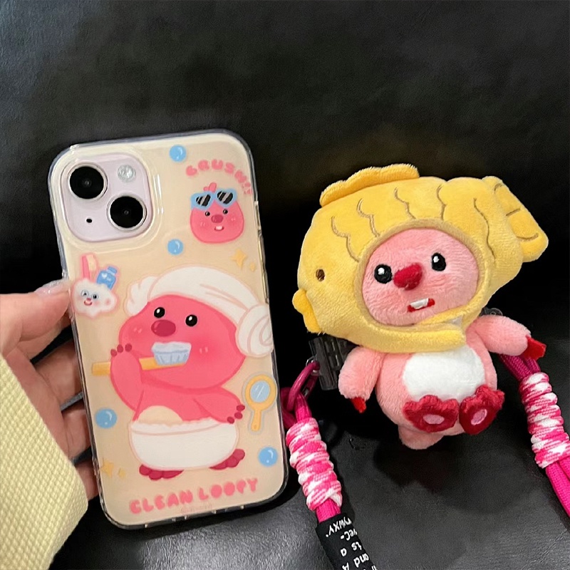 Kawaii Túi Đeo Chéo Vai Đựng Điện Thoại Di Động Tai Nghe Đa Năng Hình Cá Mập Dễ Thương Quà Tặng Du Lịch Cho Bạn Gái