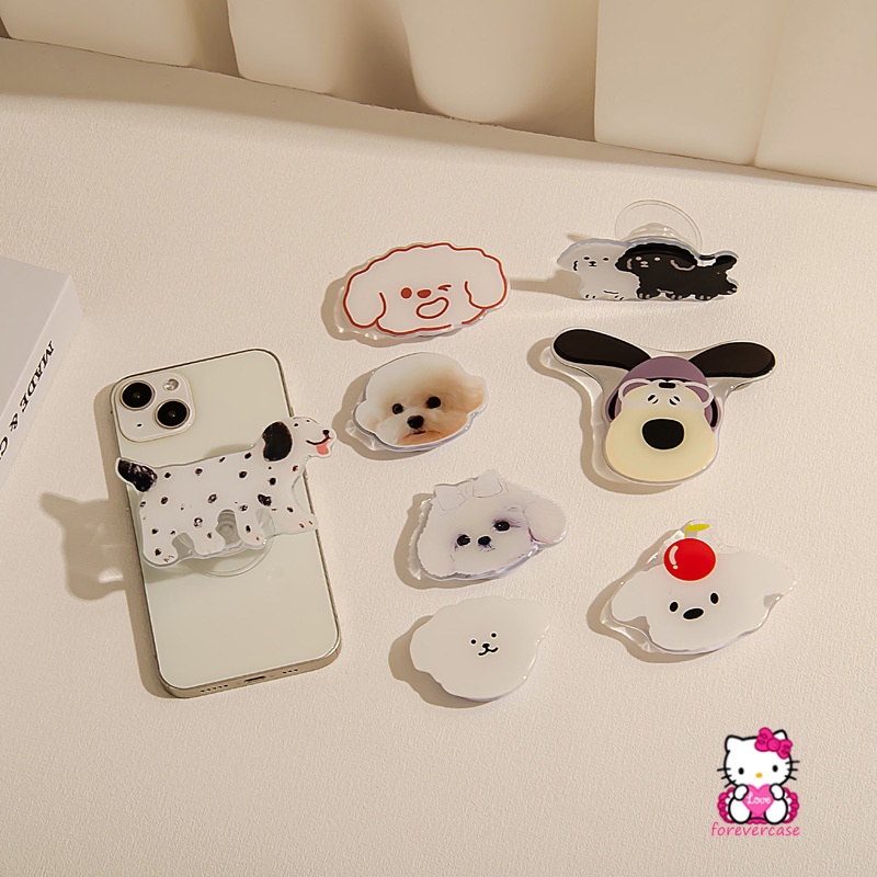 Giá Đỡ Điện Thoại Dạng Gập Thông Dụng In Hình Thú Hoạt Hình Đáng Yêu Sáng Tạo