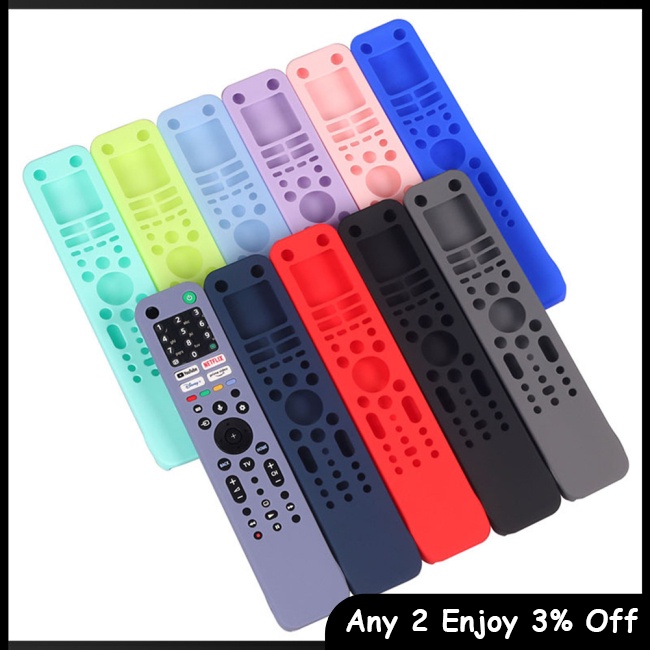 Zevaret Ốp Lưng silicone Chống Sốc Cho sony rmf tx520p tx520e tx520b tx520t 4k8k tv
