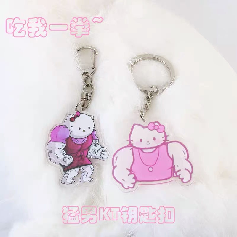 Sanrio Móc Khóa Hình Chú Chó cinnamon Bằng acrylic Dễ Thương