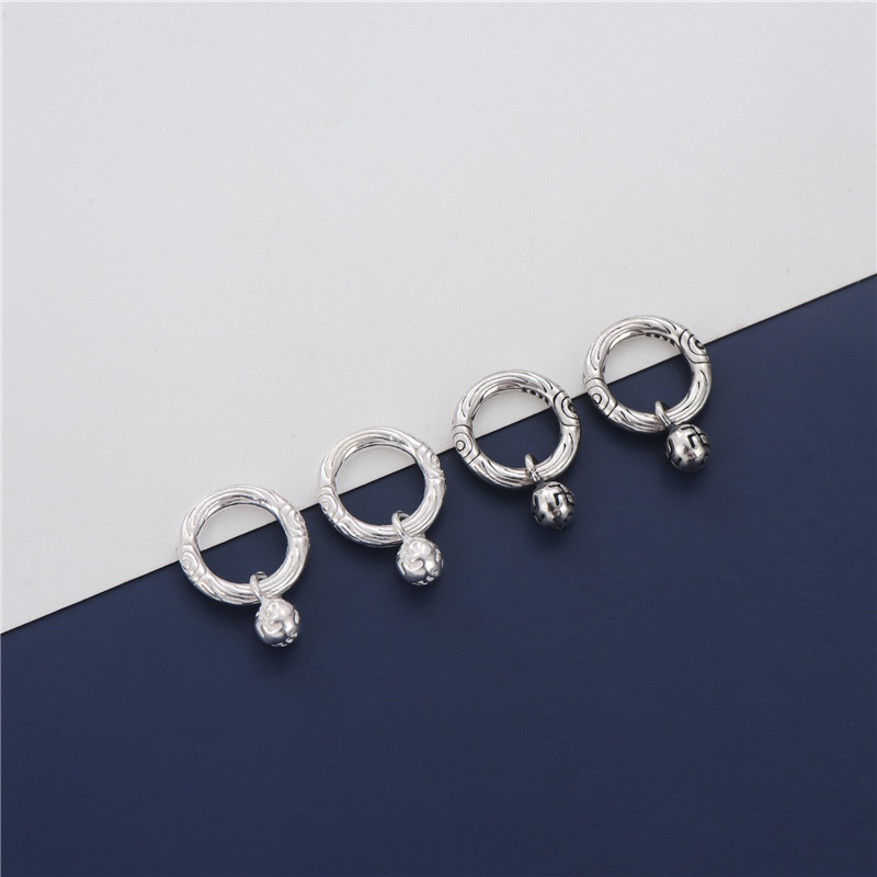 Mặt Dây Chuyền Bằng Bạc s925 Hình Đám Mây Phong Cách Tây Tạng diy