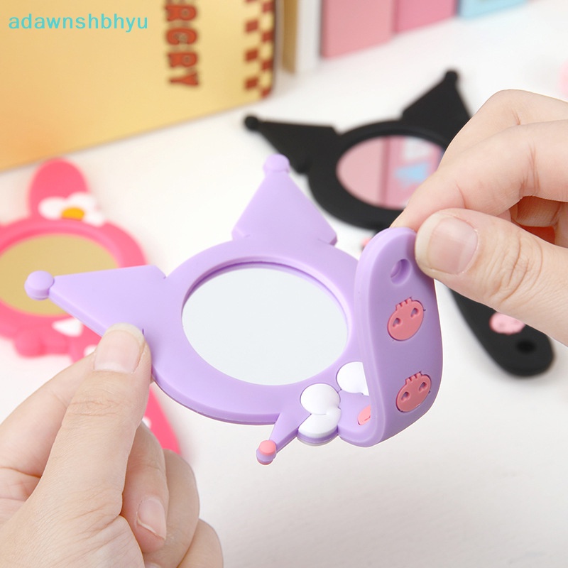 Adwnshbhyu sanrio kuromi my melody Gương Trang Điểm Cầm Tay Họa Tiết Hoạt Hình anime Dễ Thương vn