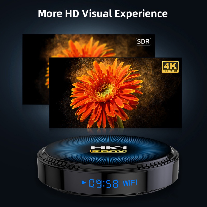 HK1 RBOX W2 Android 11 Smart TV Box Amlogic S905W2 Quad Core 2G 4GB 16GB 32GB 64GB 2.4G 5G Dual Wifi BT4.0 4K HDR HK1RBOX Player