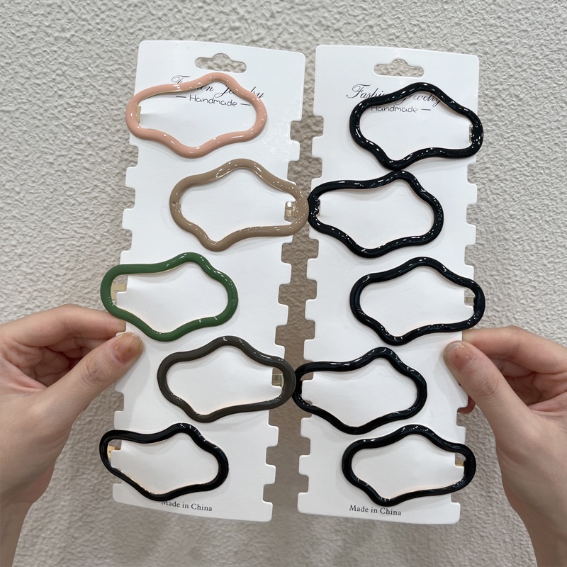 Kẹp Tóc bb Hình Đám Mây Khoét Rỗng Cho Phái Nữ