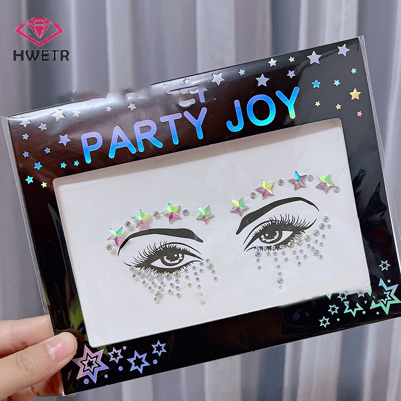 Sticker Kim Cương 3d Tự Dính Trang Trí halloween Mới
