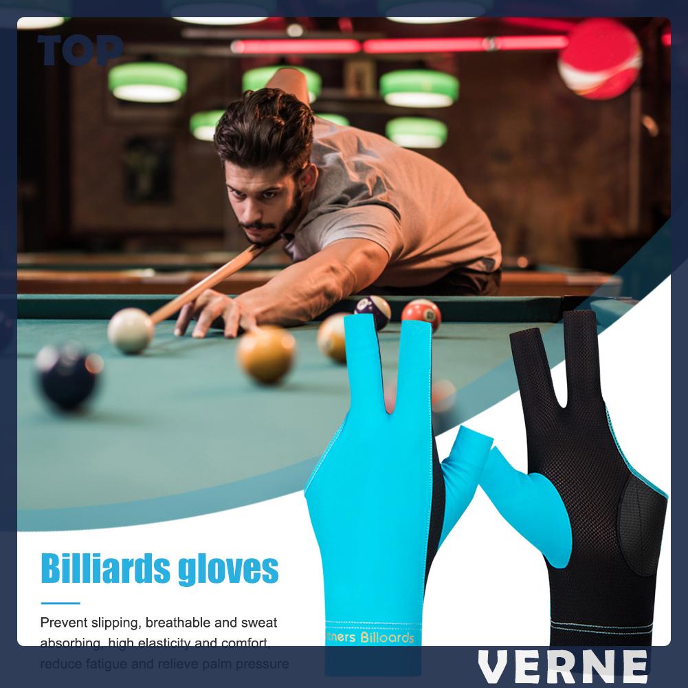 1 Đôi Găng Tay Hở Ngón Để Tập Bida Tiện Dụng