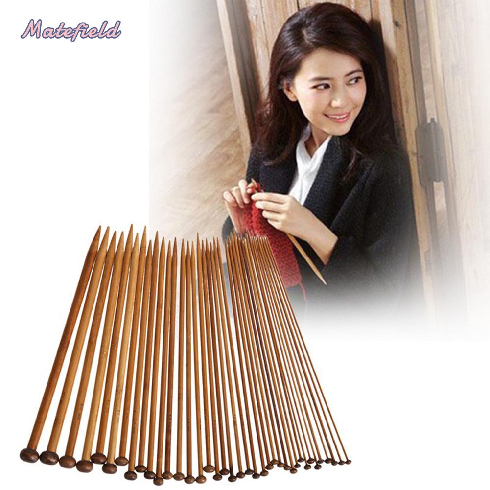 Bộ 36 Móc Đan Len Bằng Tre 18 Kích Cỡ