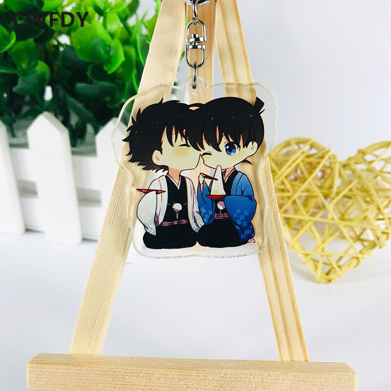 Móc khoá thám tử lừng danh conan Anime Detective Conan Keychain Kudo Shinichi Phụ kiện trang trí chibi cute