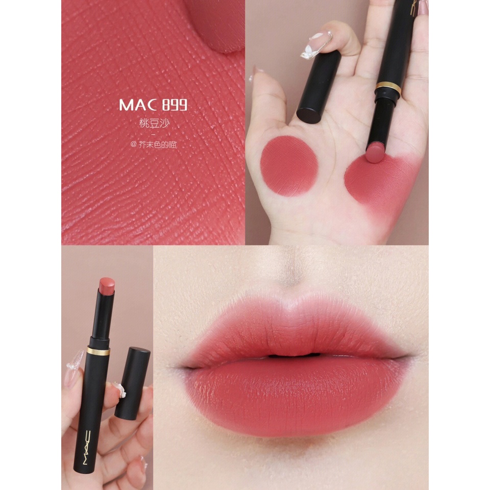 Mac Son Môi Mềm Mịn Màu Đen # 892 # 893 # 889 # 899 #