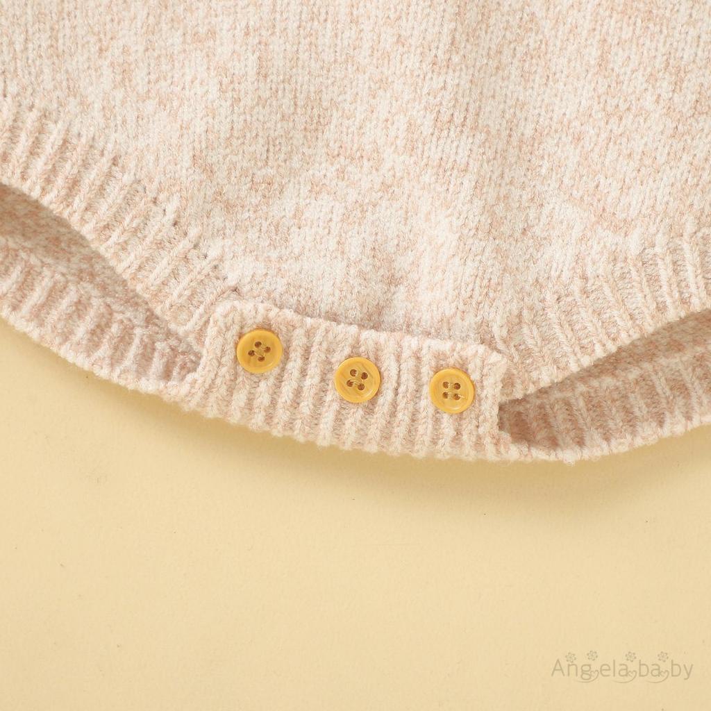 Áo sweater Dệt Kim Tay Dài Đính Nút Màu Sắc Tương Phản Thời Trang Mùa Đông Cho Bé