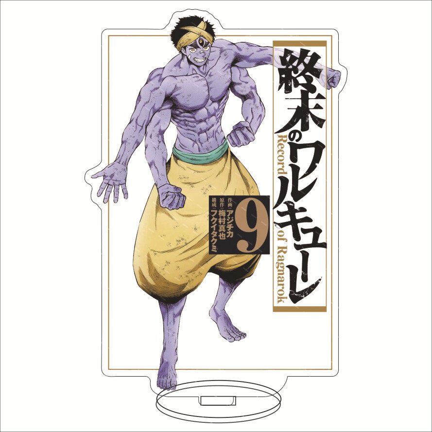 Mô hình Standee Đại chiến người và thần Record of Ragnarok Acrylic Stand Shuumatsu No Valkyrie Anime decor góc