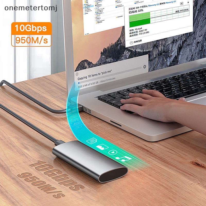 Onemetertomj m2 nvme ssd case 10gbps hdd box nvme ssd Sang usb 3.1