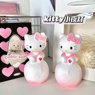 Kitty Hình Led Hoạt Hình Anime Led Đèn Ngủ Phòng Ngủ Bầu Không Khí Đèn Bàn Bé Gái Niche Cao Cấp Quà Tặng Sinh Nhật