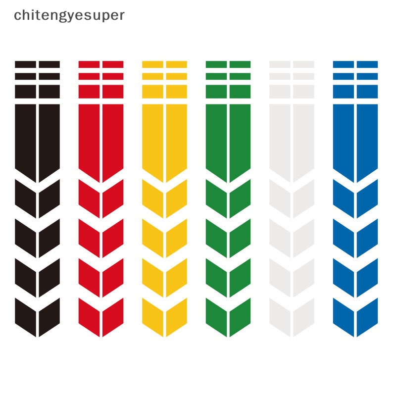 FENDER Itengyesuper Miếng Dán Phản Quang Chống Thấm Nước Hình Mũi Tên Xe Máy scooter cgs