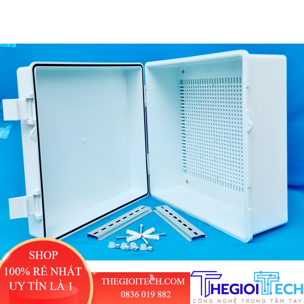 HỘP KĨ THUẬT ABS KÍN NƯỚC HÒA THỊNH LIHHAN HKT04 295 X 295 X 153 HKT 04