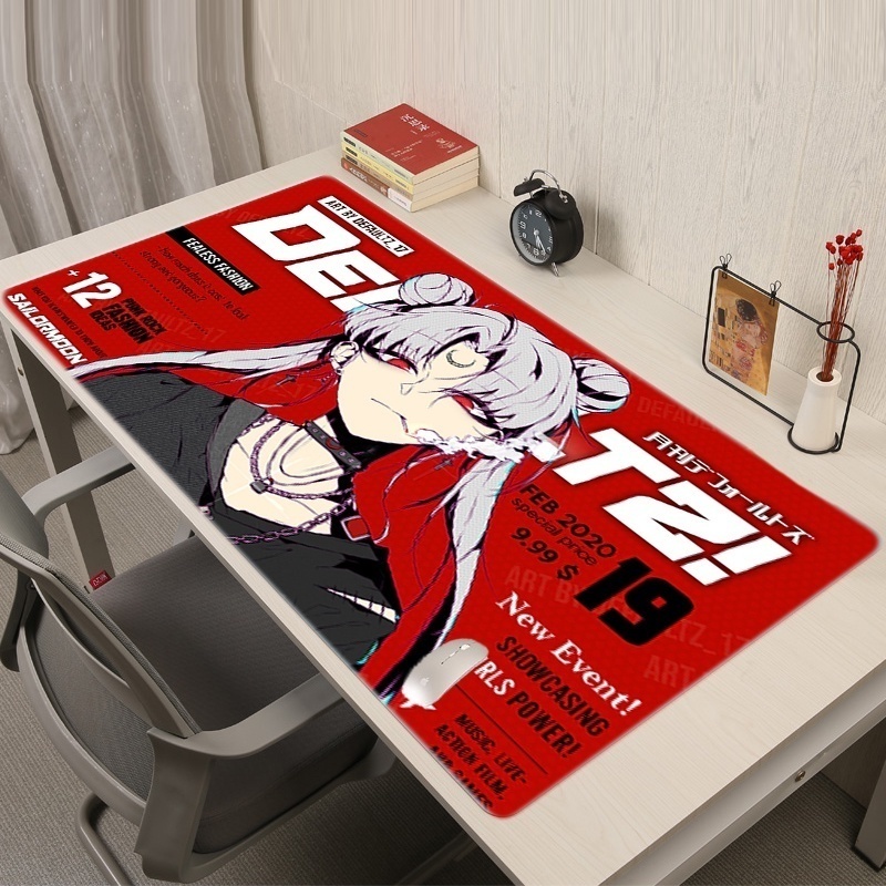 Tấm Lót Chuột Và Bàn Phím Máy Tính In Hình anime Quyến Rũ Dành Cho Game Thủ Văn Phòng