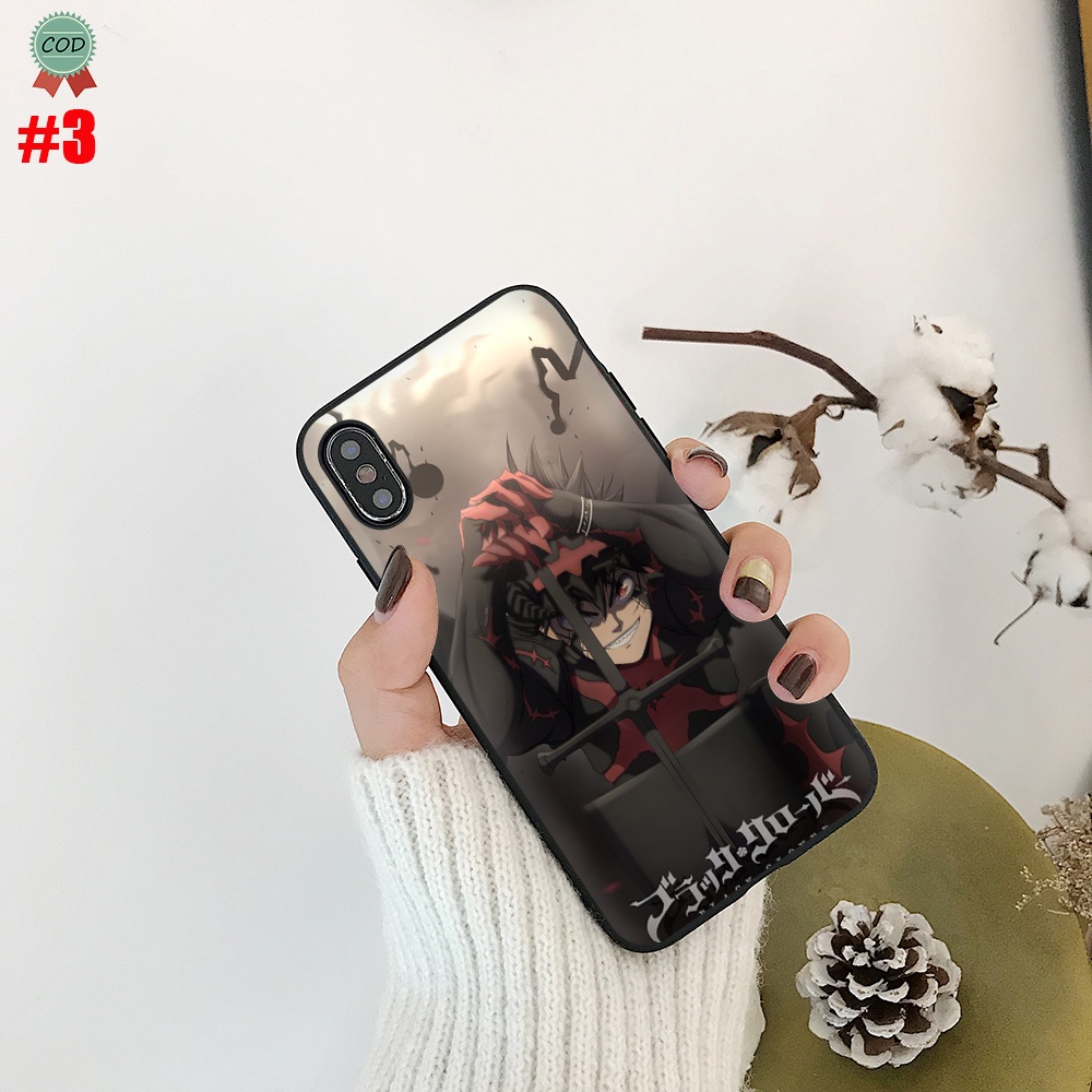 Ốp Điện Thoại Mềm Hình anime black clover Cho oppo reno 5k 6 pro plus 6z 7 8 7z 5g 4g y1