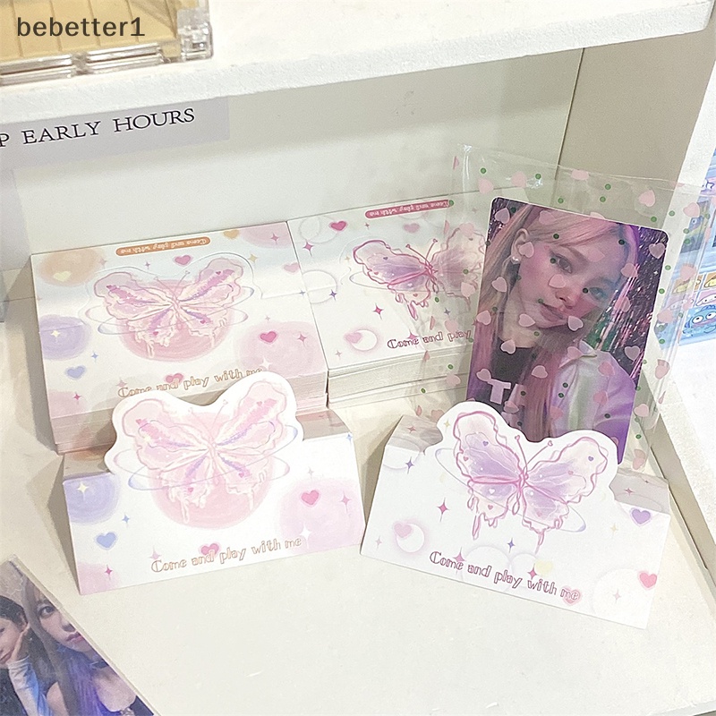 Bebetter1 Set 10 Thẻ Giấy Hình Đầu Bướm Nghệ Thuật Dùng Trang Trí diy