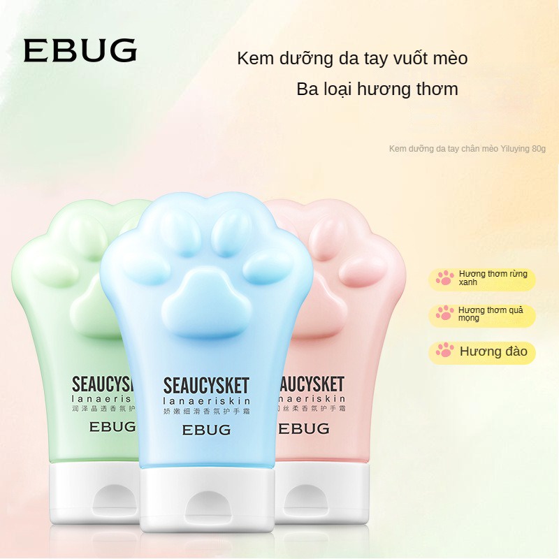 Kem Dưỡng Da Tay Chiết Xuất Chân Mèo 80g Dưỡng Ẩm Và Tái Tạo Làn Da