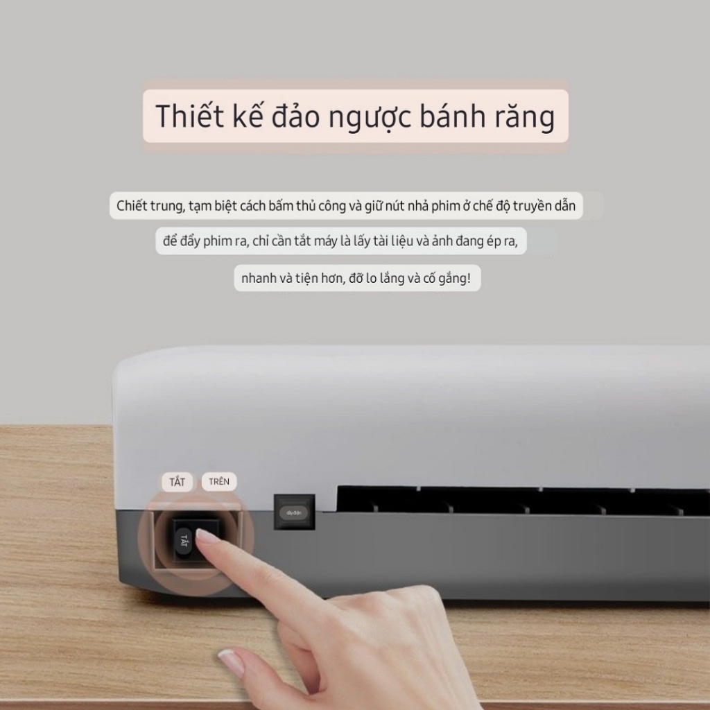 Máy Ép Plastic Xuất Xứ Korea SOONYE, Ép A4, A5, A6, Bảo Hành 12 Tháng, Tặng Màng Ép