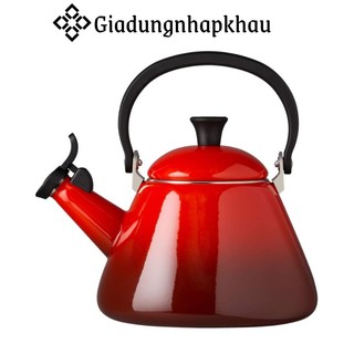 Ấm đun nước le creuset kone, dung tích 1,6l, ấm inox, giadungnhapkhau19