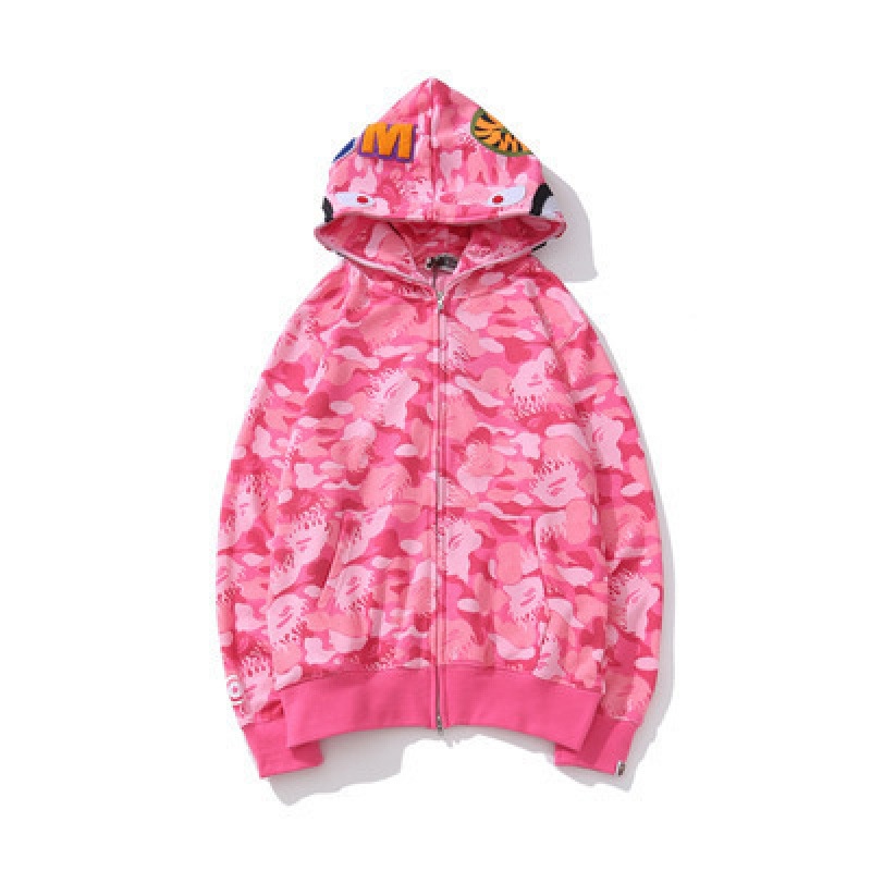 Áo Khoác hoodie bape Có Khóa Kéo In Họa Tiết Rằn Ri Phong Cách harajuku Đường Phố 2023 new y2k