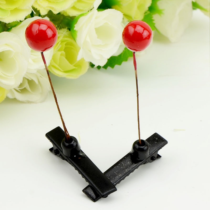 Set 5 Kẹp Tóc Hình Hạt Đậu Dễ Thương Cho Bé Gái