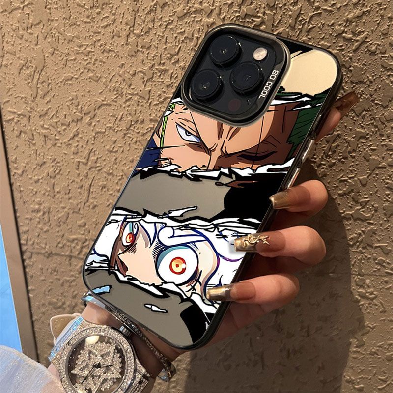 Ốp Điện Thoại Họa Tiết Hoạt Hình one piece Cho iphone13pro / xsmax premium 12 silver 15 wed5 14