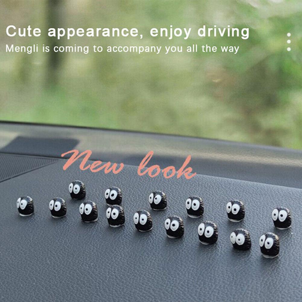 Miếng Dán Màu Đen Nhỏ Trang Trí Bảng Điều Khiển Trung Tâm Xe Hơi l9g9