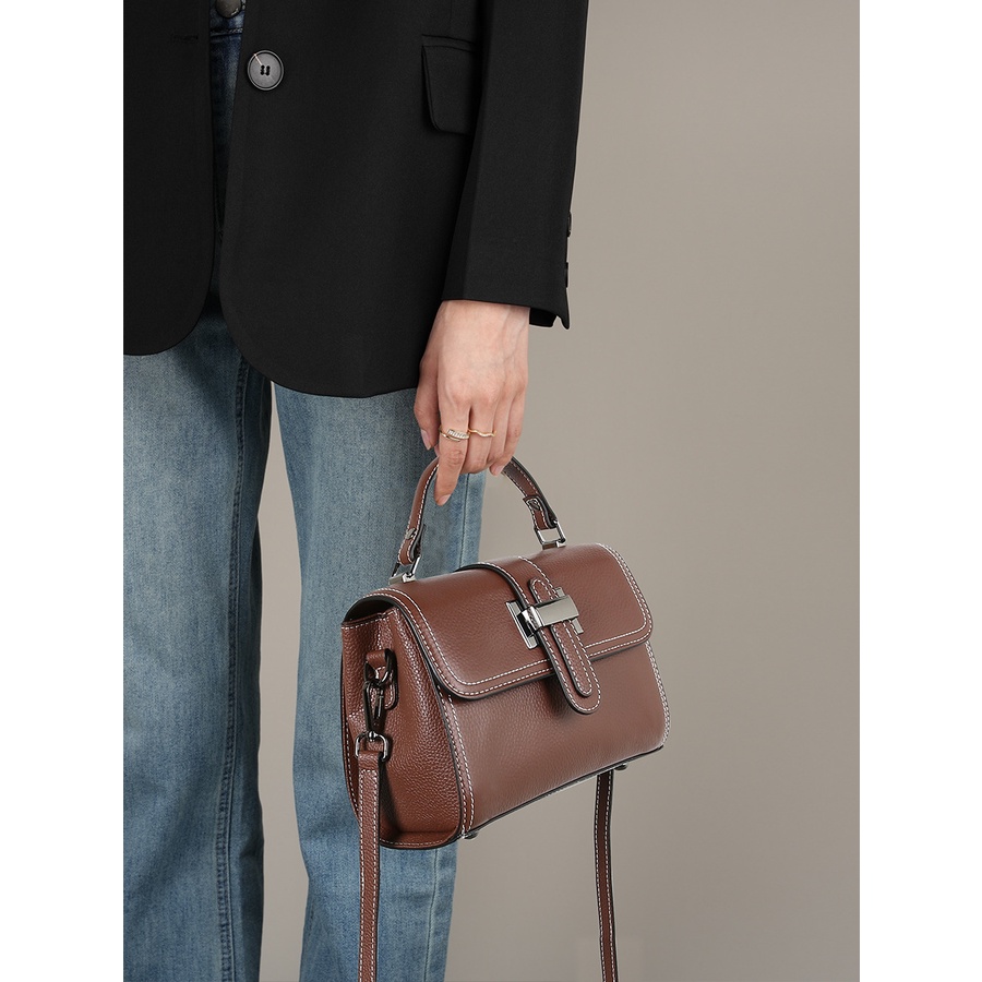 Túi Đeo Chéo Bằng Da Thật Thời Trang Mùa Hè 2023 Dành Cho Nữ