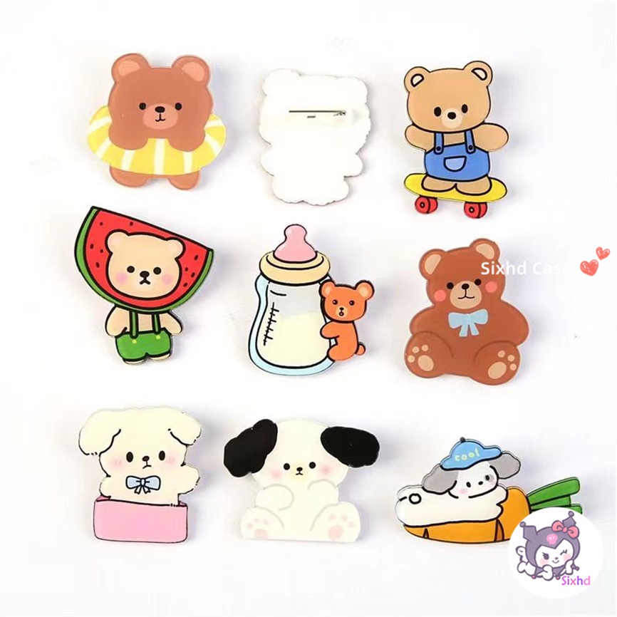 Hoạt Hình Ốp Điện Thoại Có Giá Đỡ Hình Gấu Dễ Thương Phong Cách Hàn Quốc Cho iphone