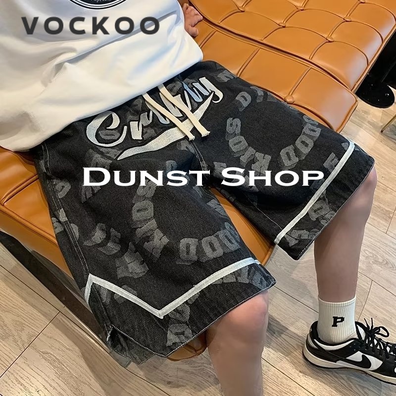 Dunst Shop  quần đùi nam quần jean ống rộng quần short nam 2023 NEW Thời trang Stylish Comfortable Thời trang C97BEWQ 36Z230909