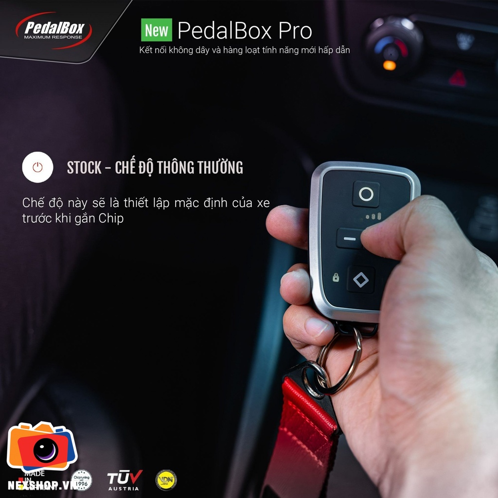 CHIP CHÂN GA THẾ HỆ MỚI - PEDALBOX PRO cho các dòng xe Ford