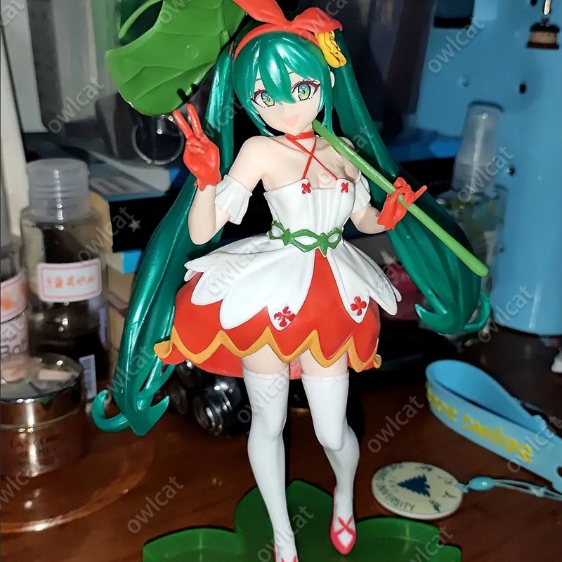 Mô Hình Nhân Vật VOCALOID Miku  21cm Hatsune Miku Virtual Idol Thumbelina Little Tiny Fairy Tales Series TAiTO PVC Figure Piapro Packed in Box Model