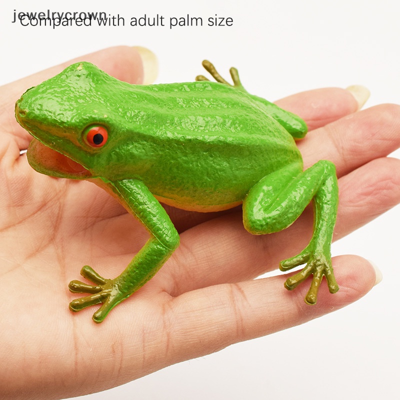 [Đồ Chơi Mô Hình Ếch Giả Cóc Vui Nhộn Có Âm Thanh