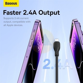 Cáp Sạc Nhanh Baseus Pudding Series Fast Charging Cable USB to i.P 2.4A