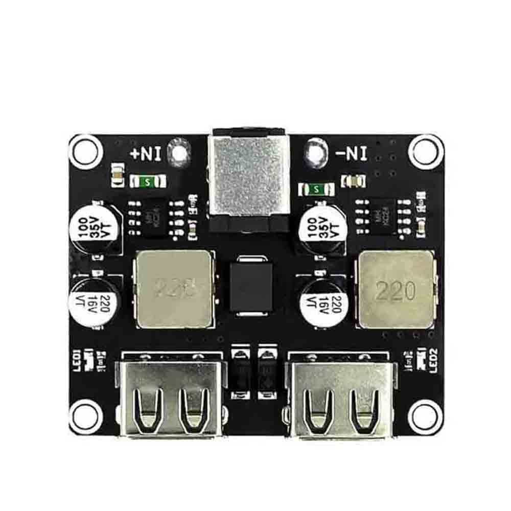 Bảng Mạch Hạ Áp qc3.0 qc2.0 usb dc-dc 6-32v 9v 12v 24v Sang Sạc Nhanh 5v
