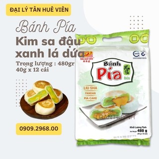 Bánh pía kim sa dứa tân huê viên 480gr