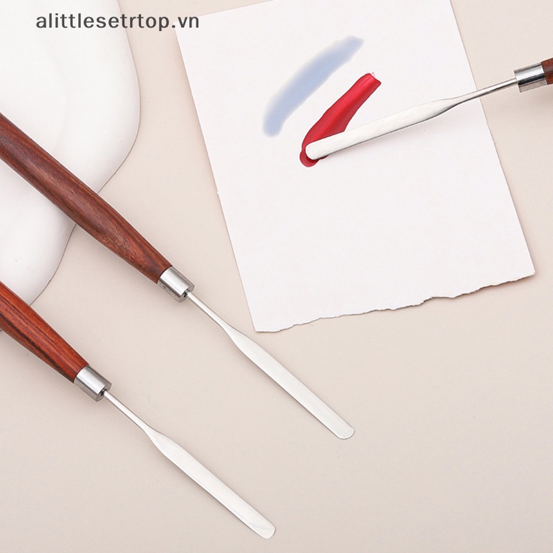 Alittlesetrtop 1 Que Trộn Keo Dán Trang Trí Móng Tay Nghệ Thuật