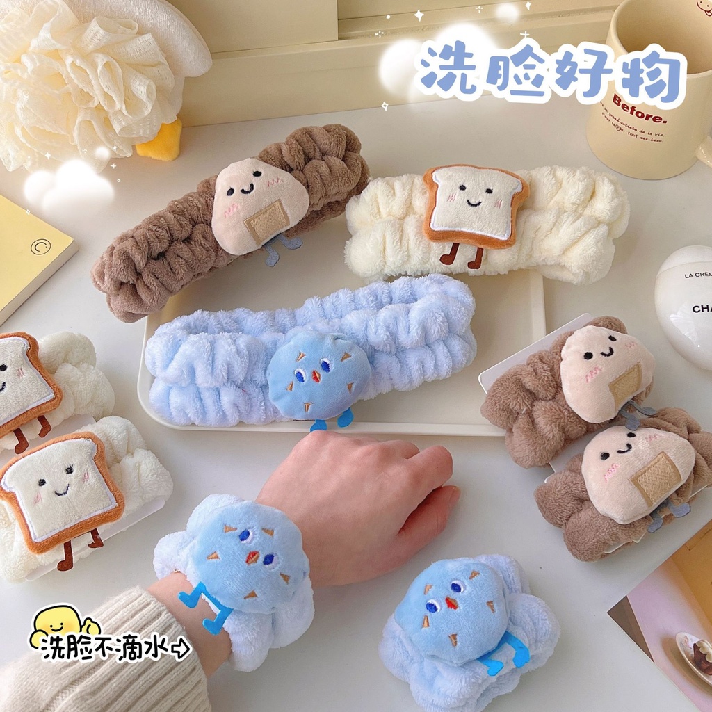 Mới Băng Đô Cài Tóc Rửa Mặt Thời Trang Thu Đông Xinh Xắn
