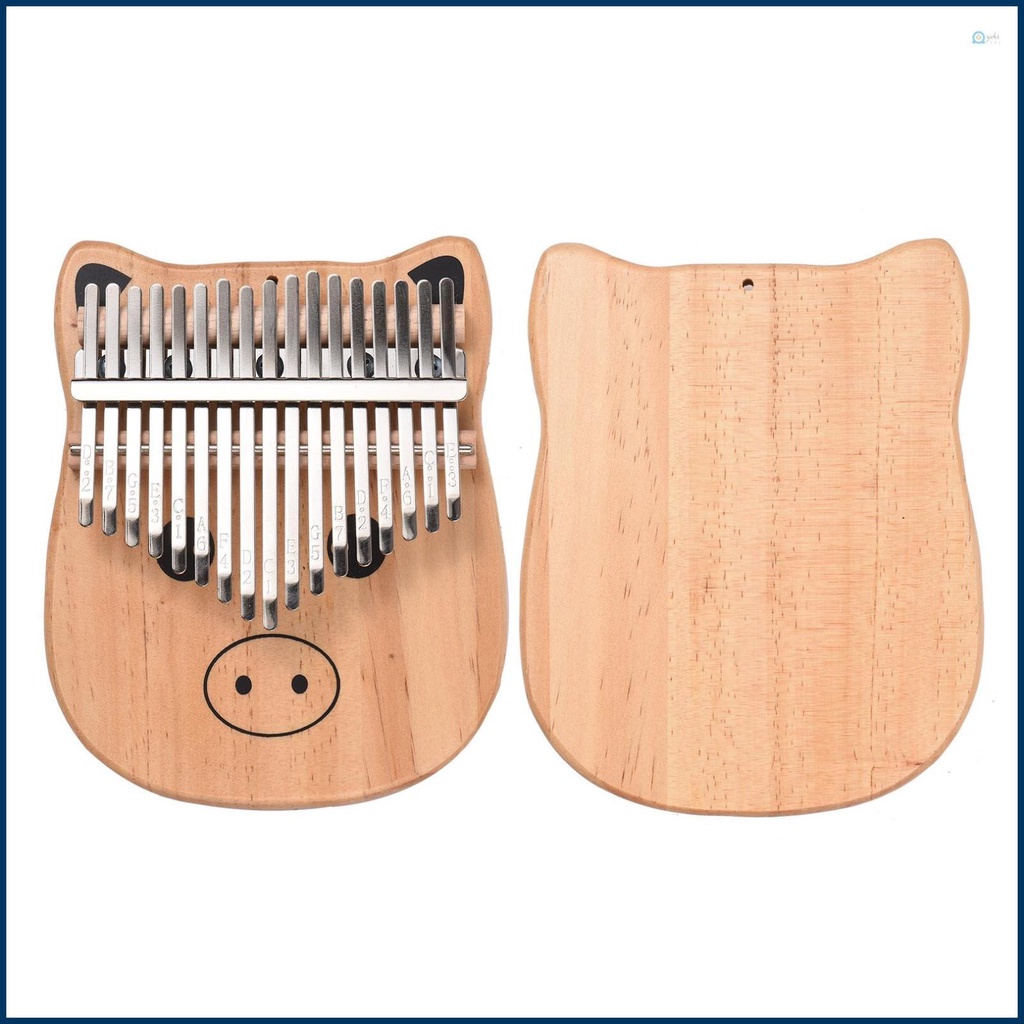 Miếng Dán Phím Đàn piano 17 Phím Bằng Gỗ Thông Kèm Túi Đựng Làm Sạch Tiện Dụng