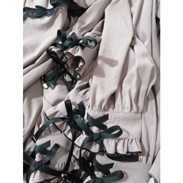 Áo Sơ Mi Ren Cổ Búp Bê Trái Tim Kiểu Mới Của Tôi Phong Cách Nhật Bản