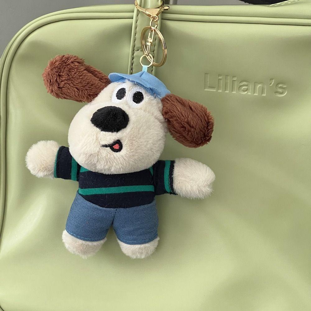 Shanrong wallace & gromit Móc Chìa Khóa Nhồi Bông Phong Cách Hoạt Hình Chú Cún Ngọt Ngào