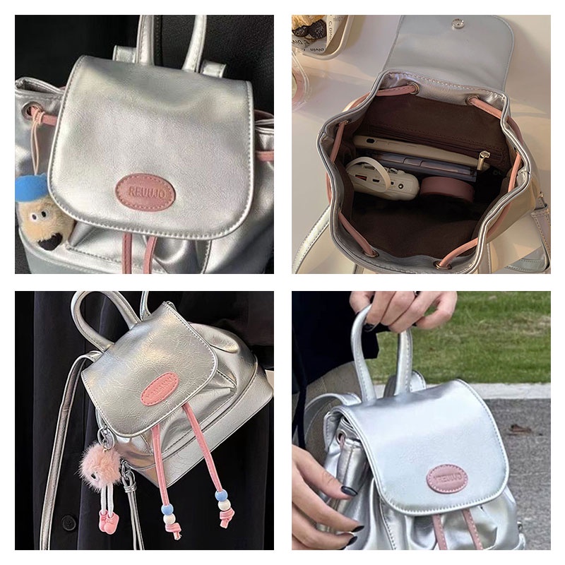 Arctic Hunter Dễ Thương Ba Lô Thời Trang retro Xinh Xắn Dành Cho Nữ