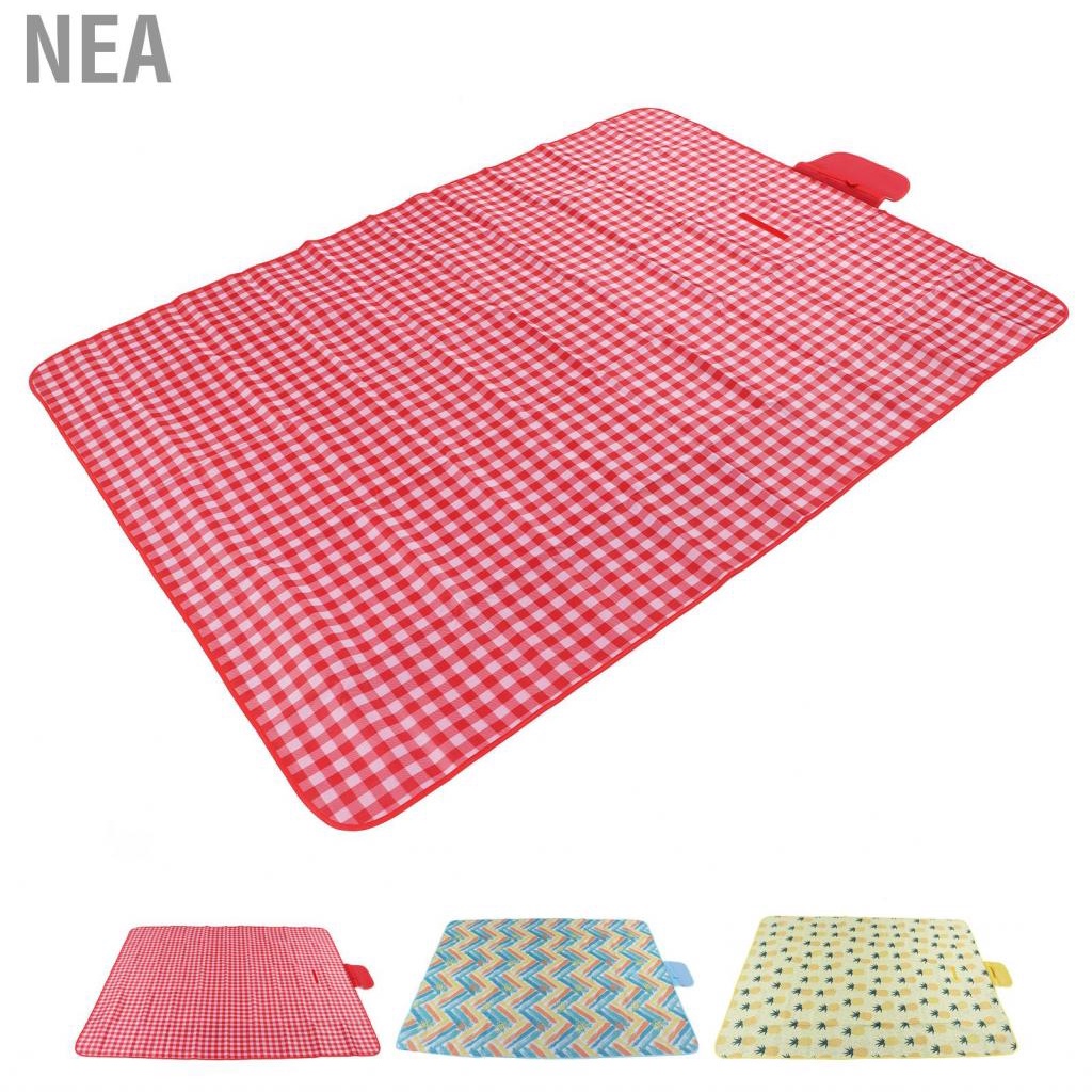 Nea Foldable Picnic  Cloth Extra Large Sand Mat For Beach Camping Hiking