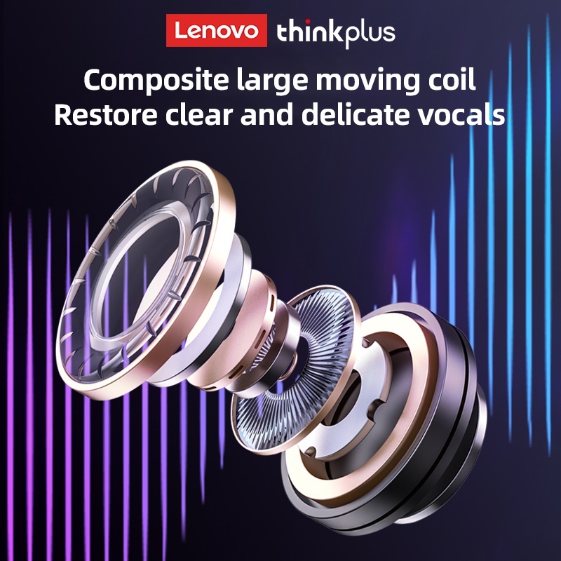 Tai Nghe Nhét Tai bluetooth Không Dây Âm Thanh Nổi 3d Chất Lượng Cao Cho lenovo thinkplus lp80 pro rgb tws
