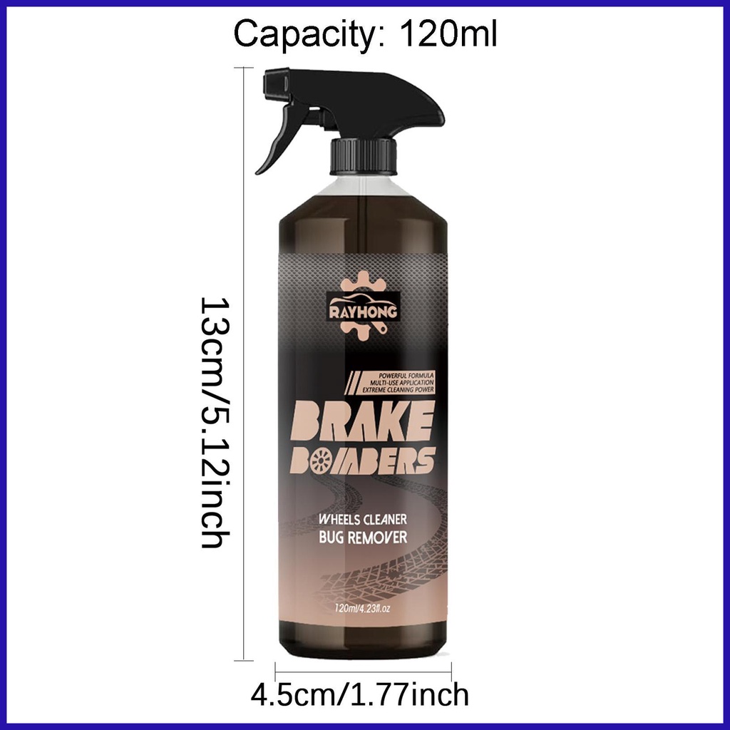 Dung Dịch Loại Bỏ Rỉ Sét Cho Bánh Xe Hơi 120ml