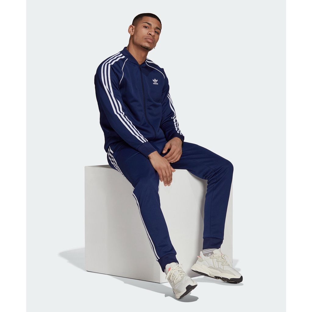 Áo Khoác Thể Thao Unisex Adidas Adicolor Classic Primeblue SST Track Jacket - HK7340 - Màu Xanh Navy