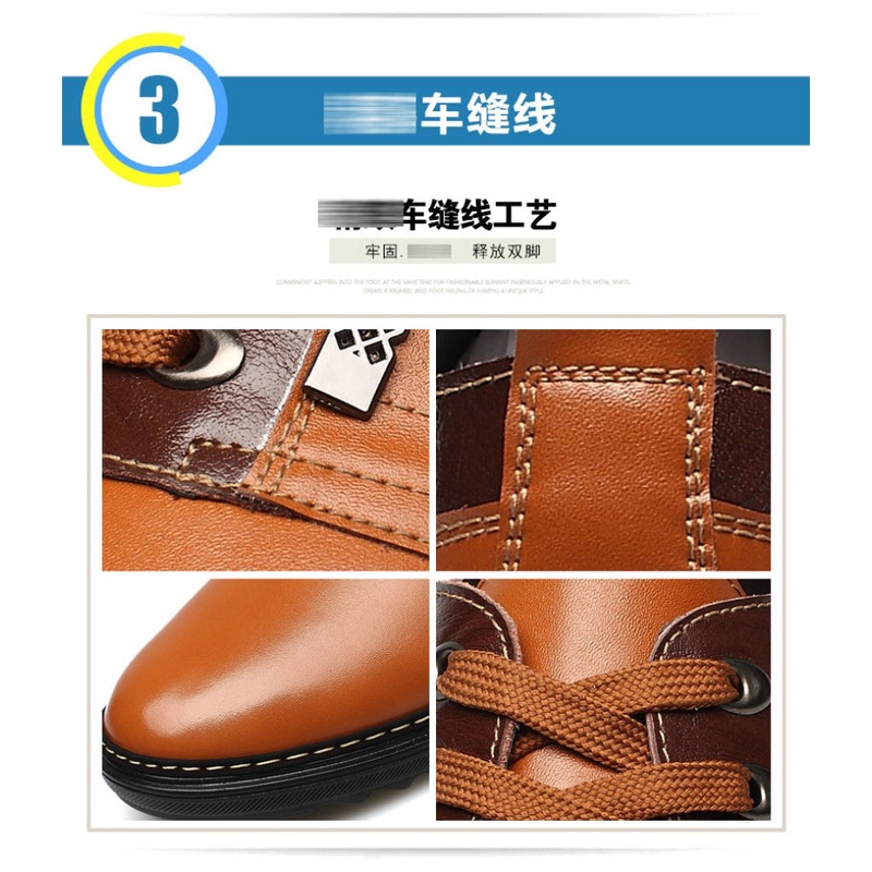 Giày Da Mềm Thoáng Hơi Thời Trang Cao Cấp Cho Nam